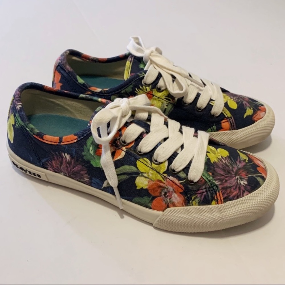 Trina Turk x SeaVees Floral Sneakers